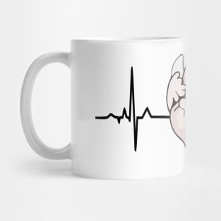 ECG - Heart Mug